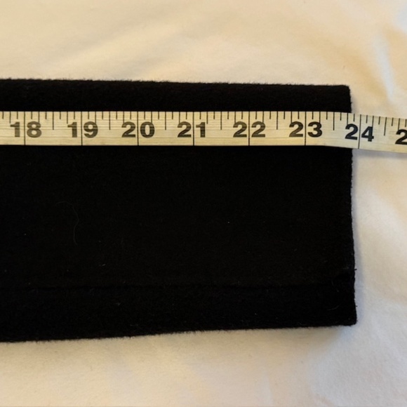 Theory Sileena New Divide Black Wool/Cashmere Blend Coat Size Small - Picture 8 of 12